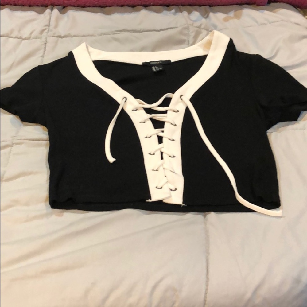 Tie Up Crop Top
